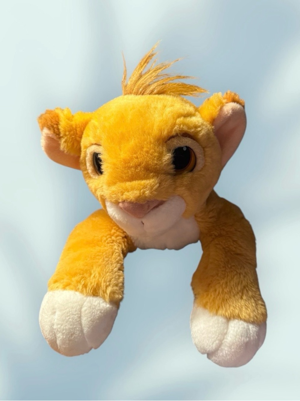 Vintage ~ 1993 ~ Disney~ The Lion King ~ “Floppy” Simba ~ Plush Toy ~ Mattel - Picture 9 of 16